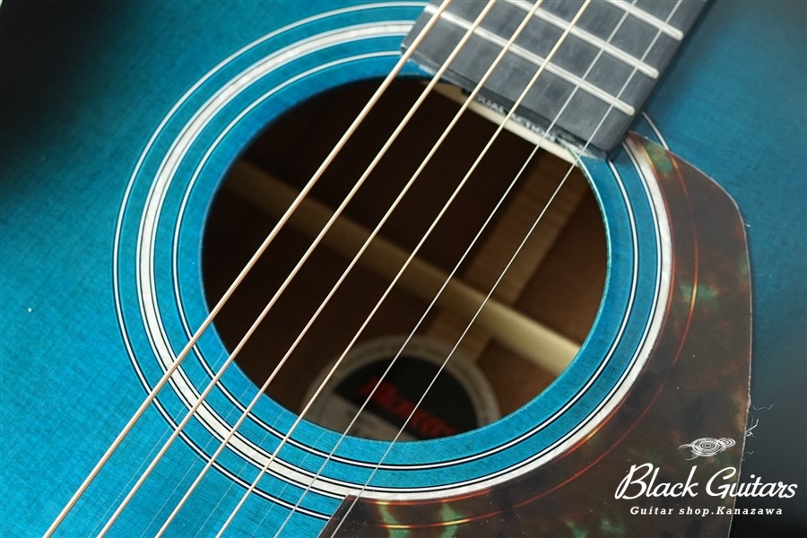 F-351I - See-Through Blue Burst MPC Guitars LIMITED EDITION