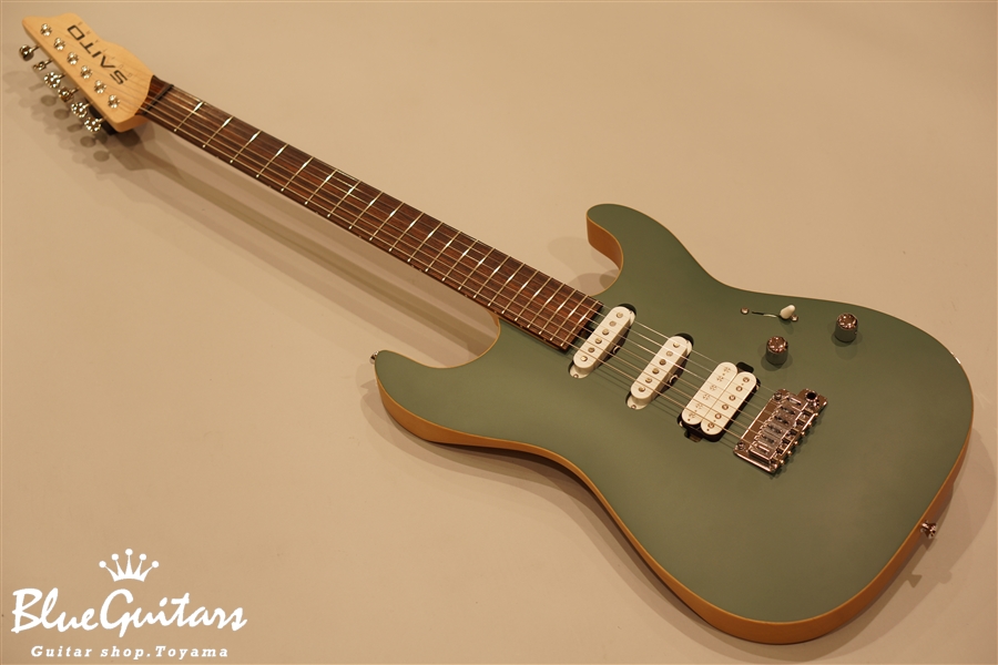 SAITO GUITARS S-622 - Moss Green | Blue Guitars Online Store