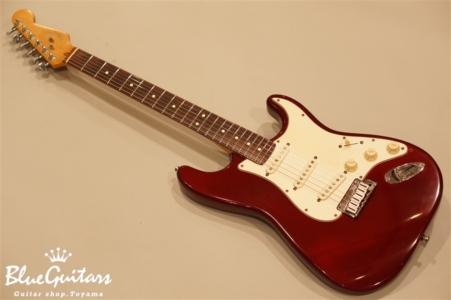 Fender american standard ストラトcandy apple Fender USA American Standard Stratocaster Candy Apple Red