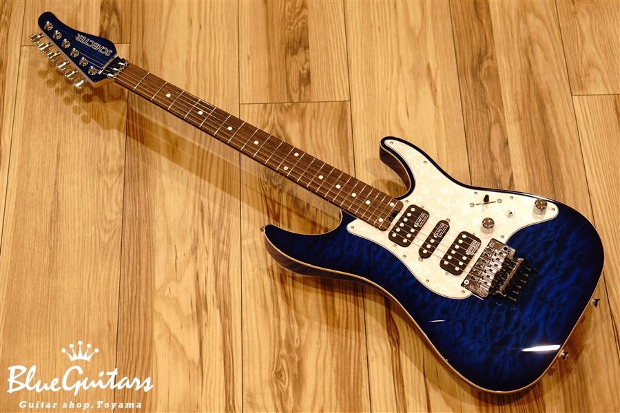 SCHECTER SD-DX-24-AS - Blue Sunburst | Blue Guitars Online Store