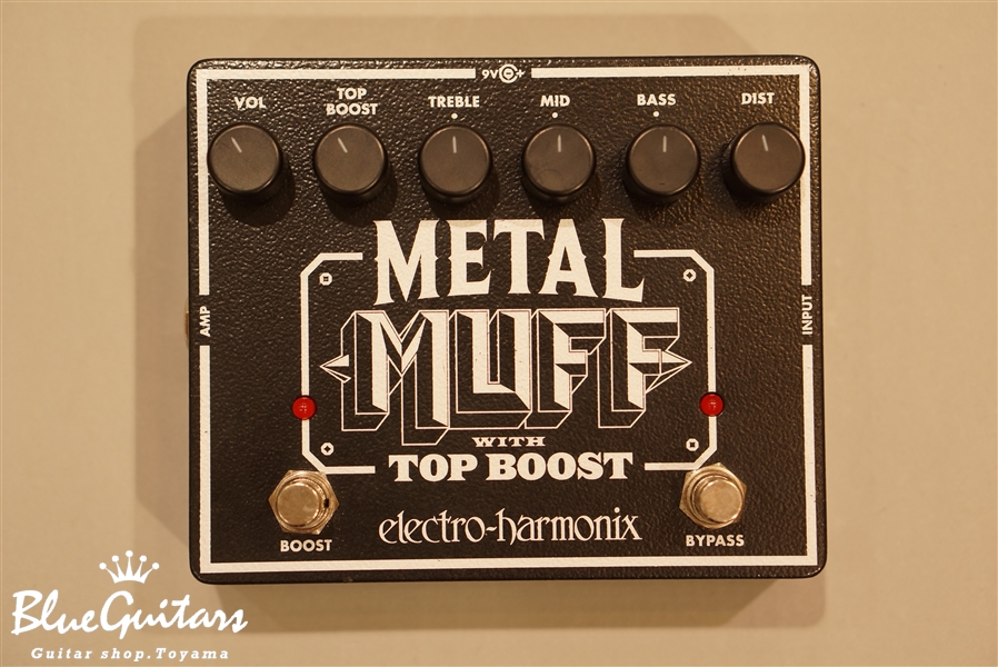 Electro-Harmonix Metal Muff Distortion with Top Boost | Blue