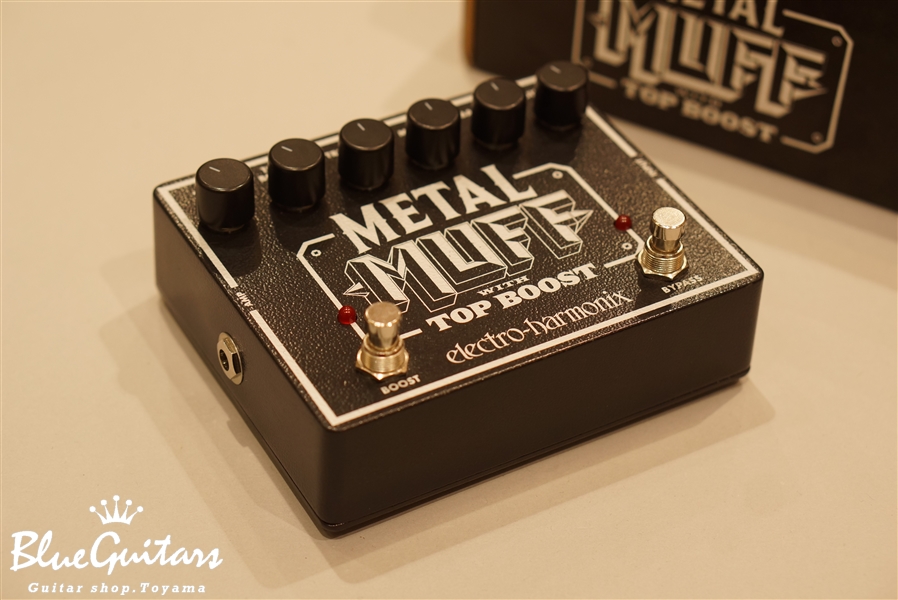 Electro-Harmonix Metal Muff Distortion with Top Boost | Blue