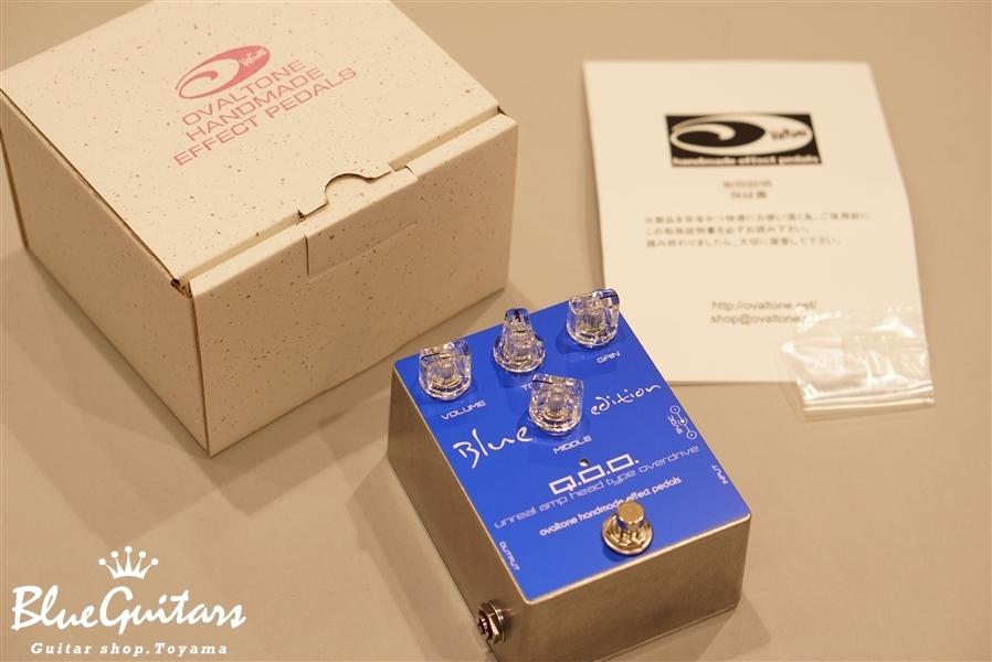 Ovaltone Q.O.O.Blue edition | Blue Guitars Online Store