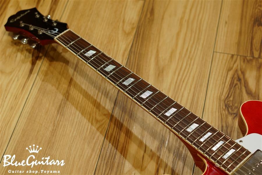 Epiphone casino エピフォン カジノ 薄めなチェリー ケース付き
