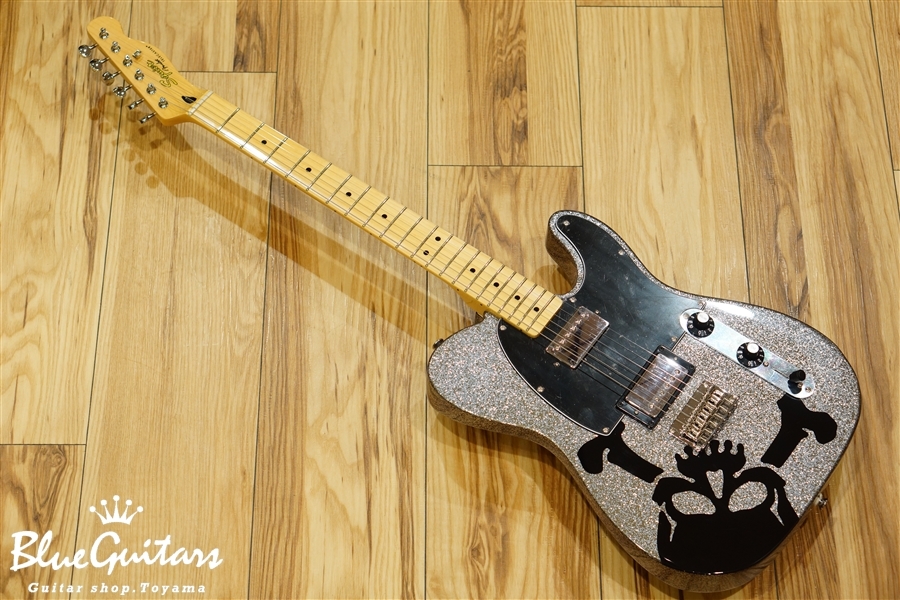 希少！HARUNA Telecaster Dark Silver Sparkle Squier by Fender HARUNA TELECASTER - Dark Silver Sparkle