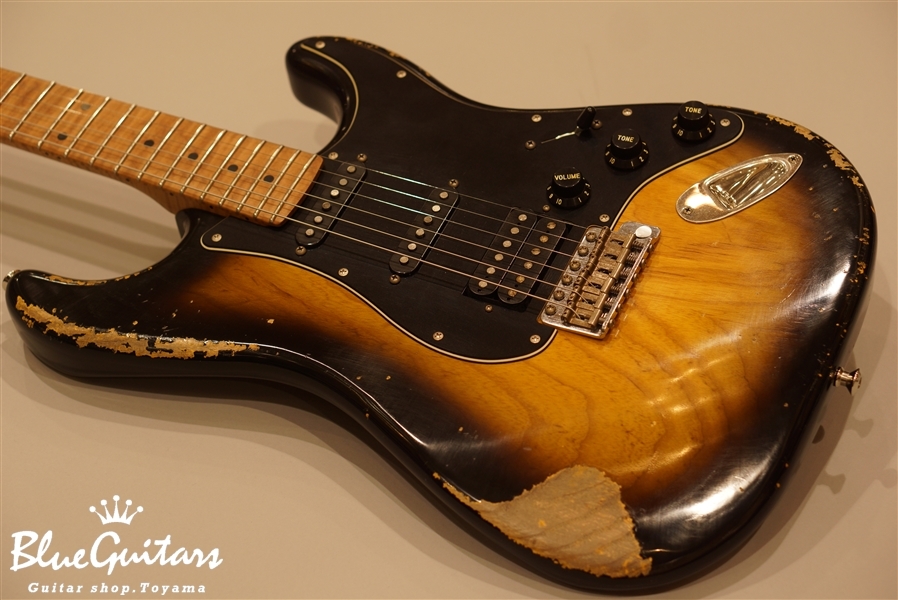 Xotic XSC-2 - 59 Burst #415/Heavy Aged/Ash/Roasted 4A Grade Flame