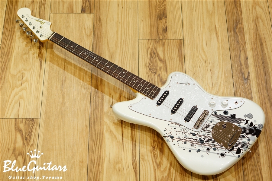 SCANDAL MAMI JAZZMASTER PEARL WHITE - エレキギター