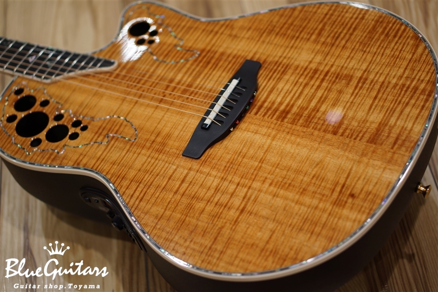 Ovation Custom Elite C2078LX-4UG KOA - Natural | Blue Guitars 