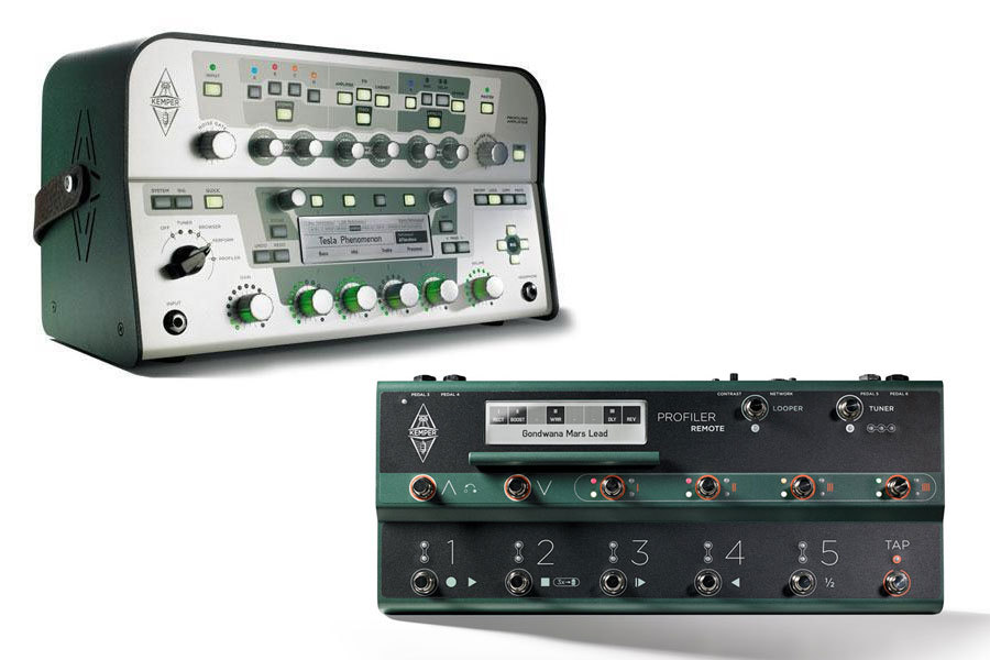 Kemper KEMPER PROFILING AMP HEAD WHITE & PROFILING REMOTE SET