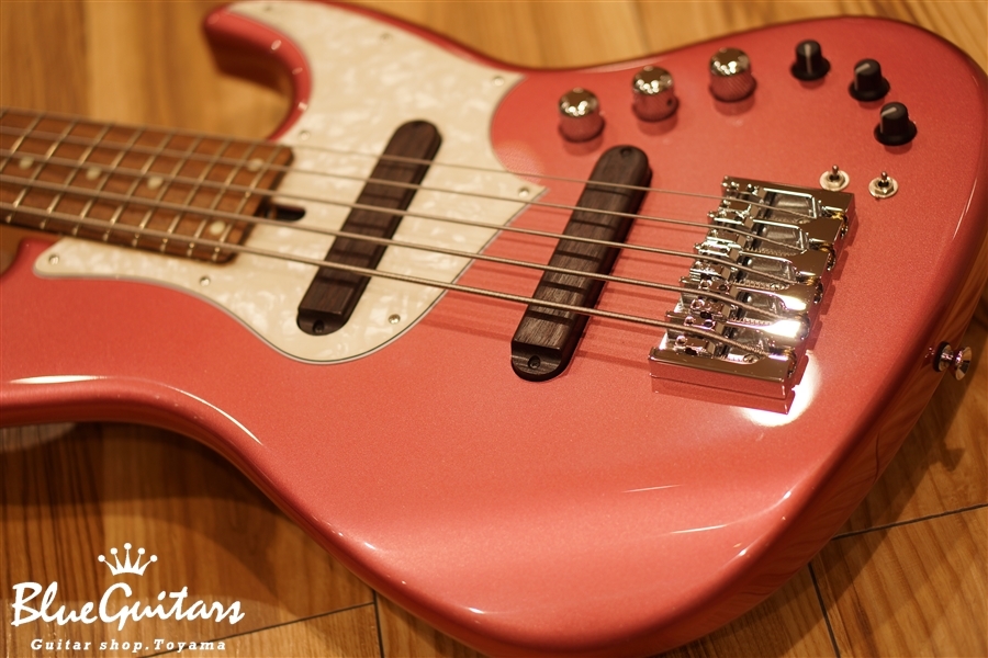 Xotic XJ-1T 5strings 24F - Burgundy Mist | Blue Guitars Online Store