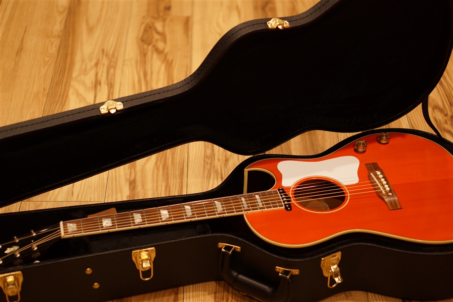 ギター Gibson Tamio Okuda CF-100E(Faded Cherry) 2014 Gibson Tamio Okuda CF-100E Faded Cherry | Guitar Chimp