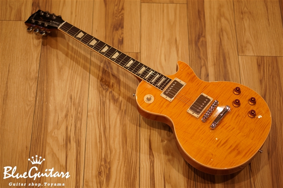 Gibson Les Paul Standard Plus 2013 - Translucent Amber | Blue