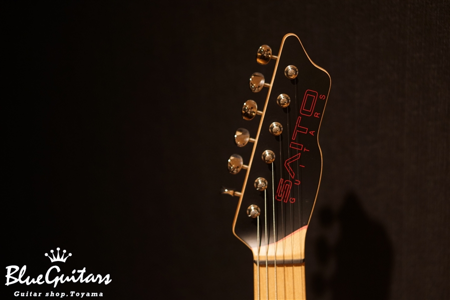 SAITO GUITARS S-622TLC Alder/M - Naked w/Matching Head(Black