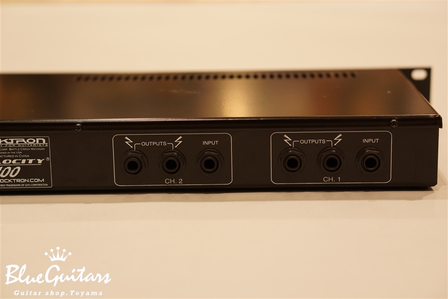 ROCKTRON VELOCITY 100 ステレオパワーアンプ Rocktron Velocity100LTD｜ロックトロン ベロシティーLTD｜55W×2
