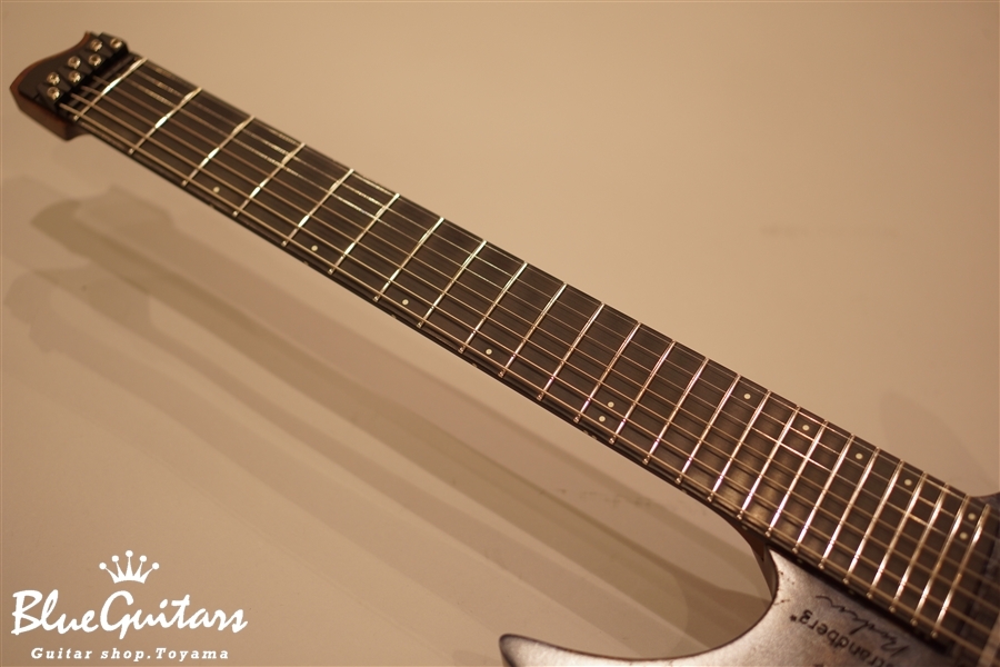 strandberg BODEN J7 Custom - Poplar Burl Blue | Blue Guitars