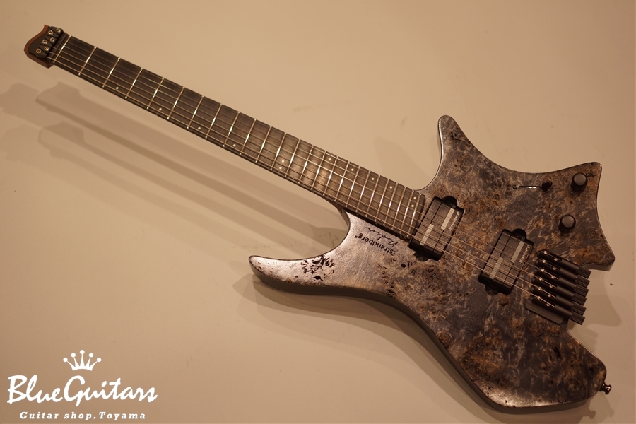 strandberg BODEN J6 Custom - Poplar Burl Black | Blue Guitars