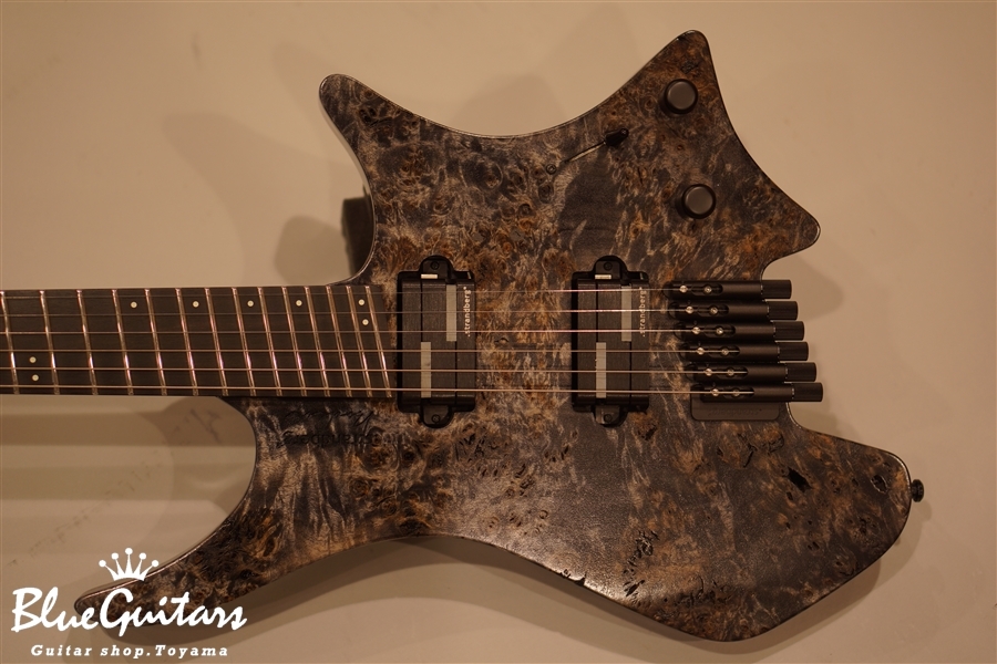 strandberg BODEN J6 Custom - Poplar Burl Black | Blue Guitars