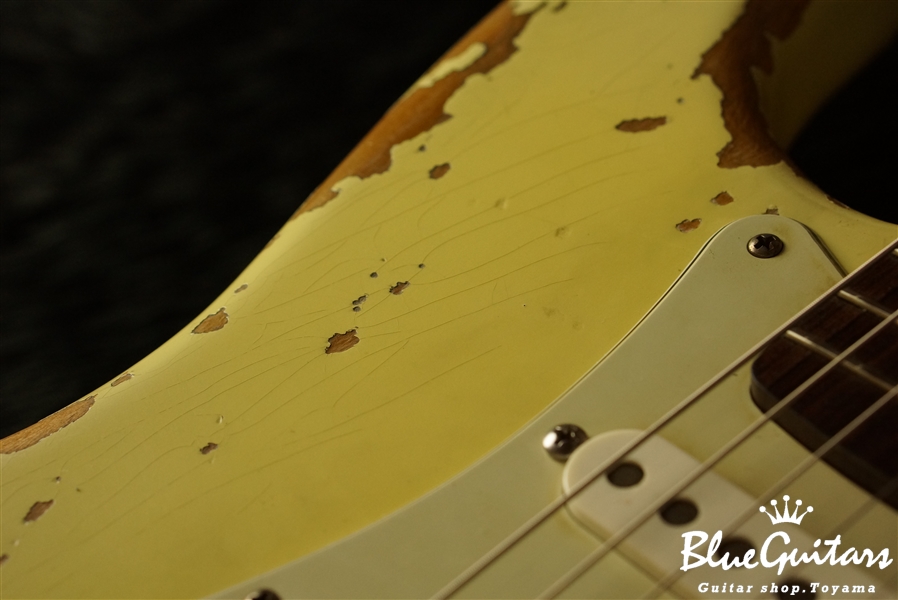 Rittenhouse Guitars S-Model Heavy Aging - Aged Olympic White | Blue Guitars  Online Store