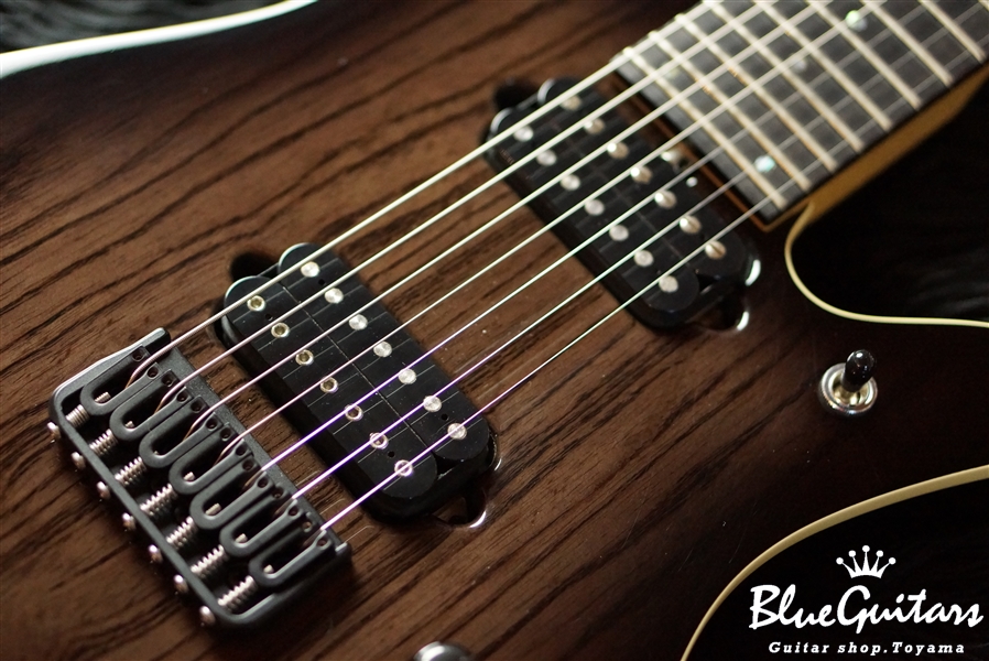 Crews Maniac Sound solution R7 Ash - Black Burst | Blue Guitars