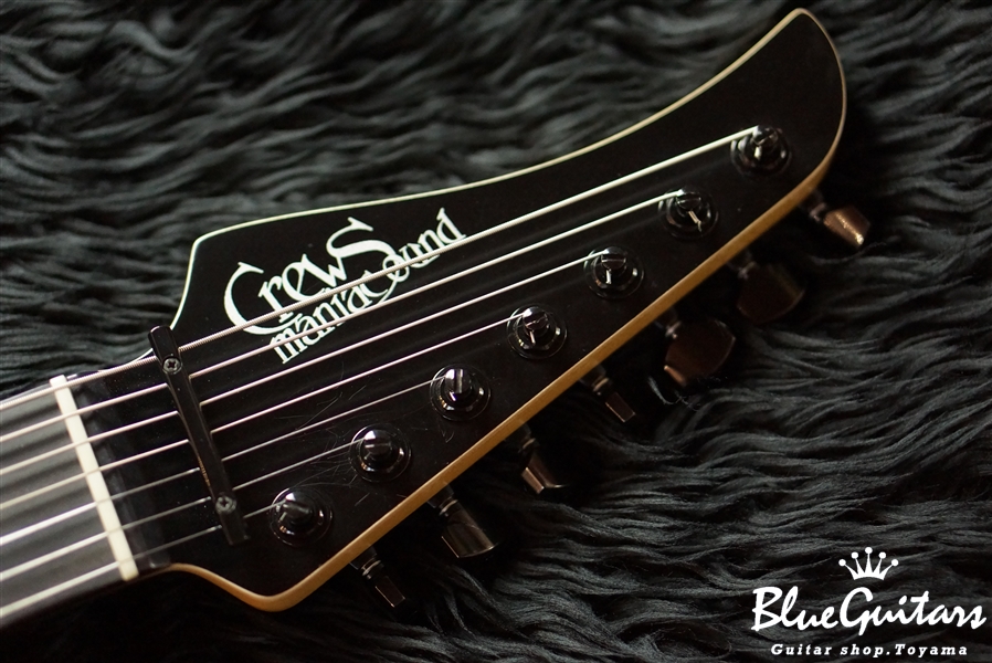 Crews Maniac Sound solution R7 Ash - Black Burst | Blue Guitars