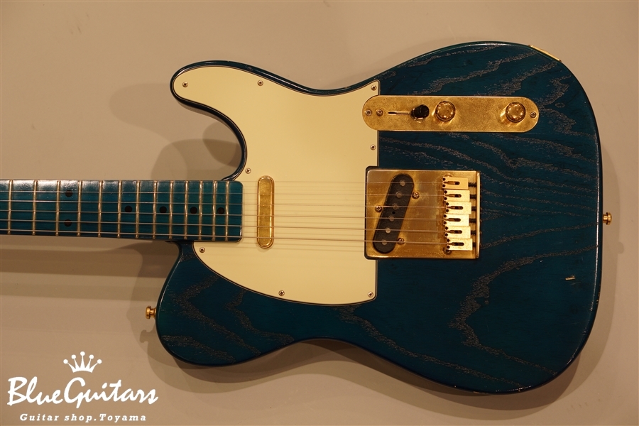 ESP Custom Order Telecaster - See Thru Blue | Blue Guitars Online 