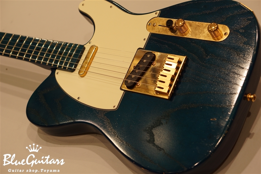 ESP Custom Order Telecaster - See Thru Blue | Blue Guitars Online 