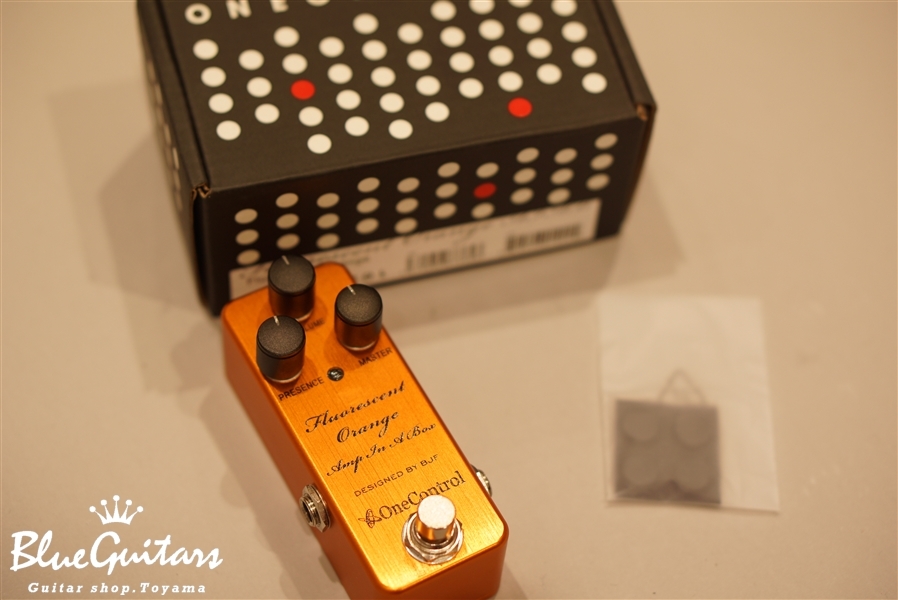 ONE CONTROL Fluorescent Orange Amp In A Box | Blue Guitars