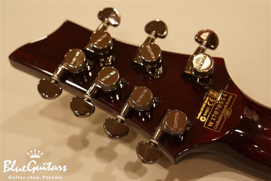 SCHECTER AD-C-7-HR [HELLRAISER] - Black Cherry | Blue