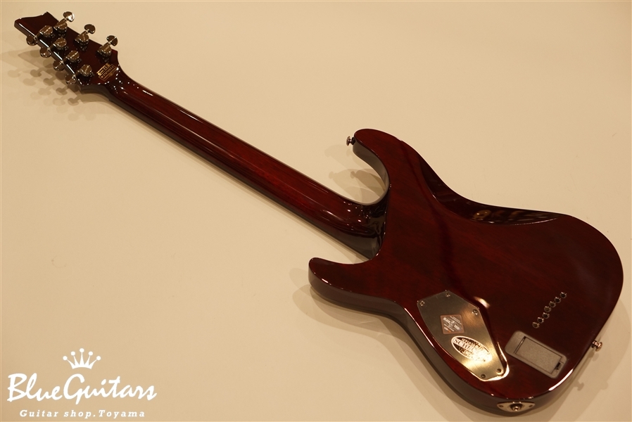 SCHECTER AD-C-7-HR [HELLRAISER] - Black Cherry | Blue