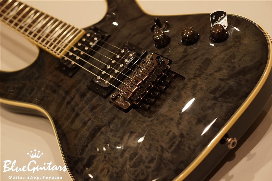 SCHECTER AD-OM-FR-EXT [Omen Extreme-FR] - See Thru Black | Blue