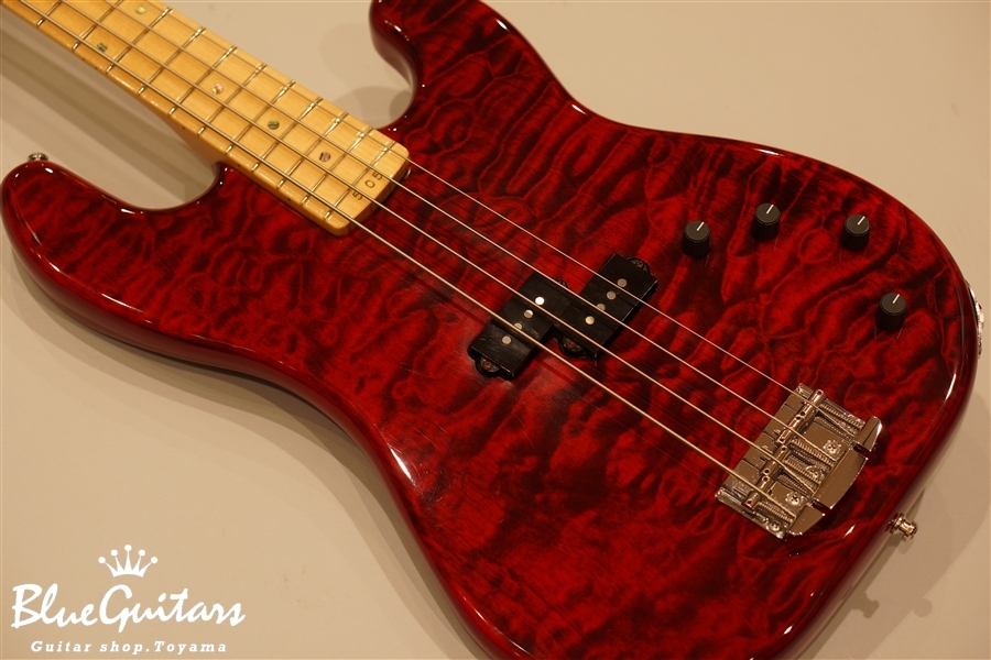 Wilkins VPB-4 - Trans Red | Blue Guitars Online Store