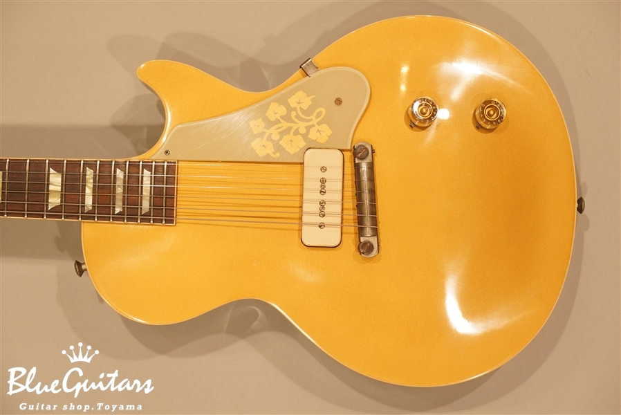 Gibson Custom Shop Kazuyoshi Saito Les Paul Vos Antique Gold Blue Guitars Online Store