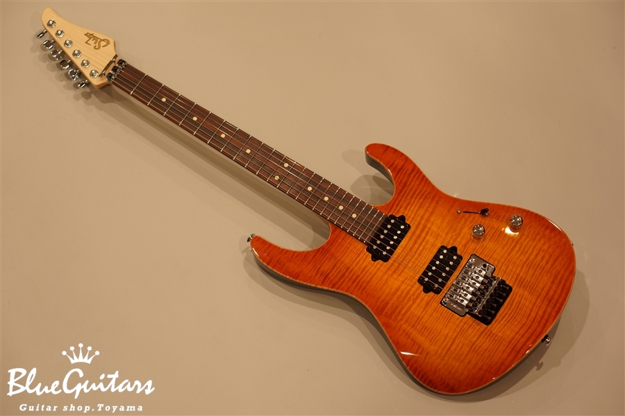 Suhr Modern Pro Floyd HH - Trans Honey Amber Burst | Blue Guitars ...