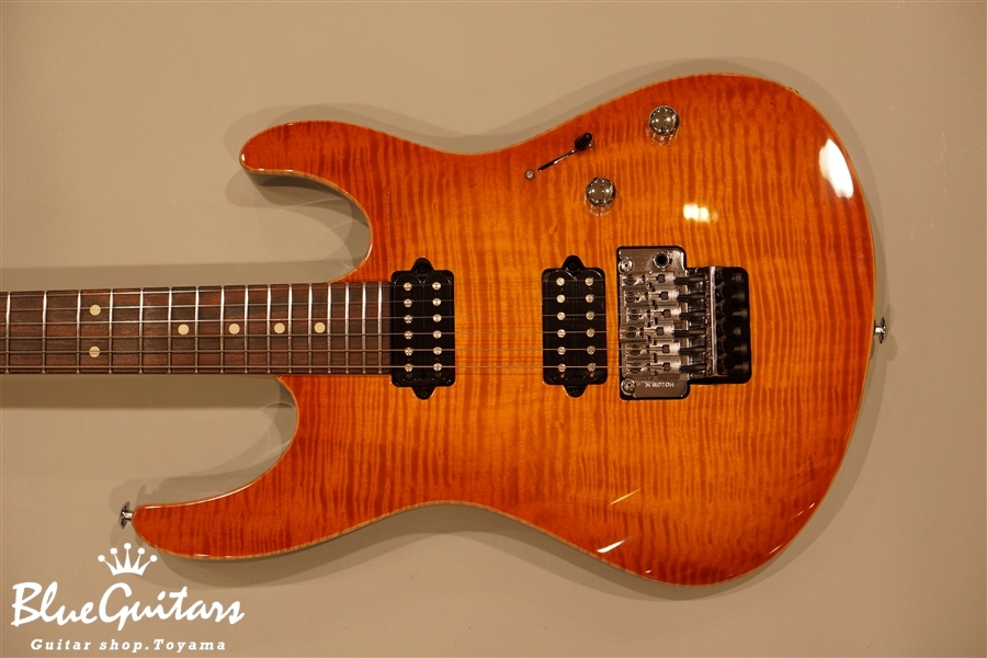 Suhr Modern Pro Floyd HH - Trans Honey Amber Burst | Blue Guitars ...