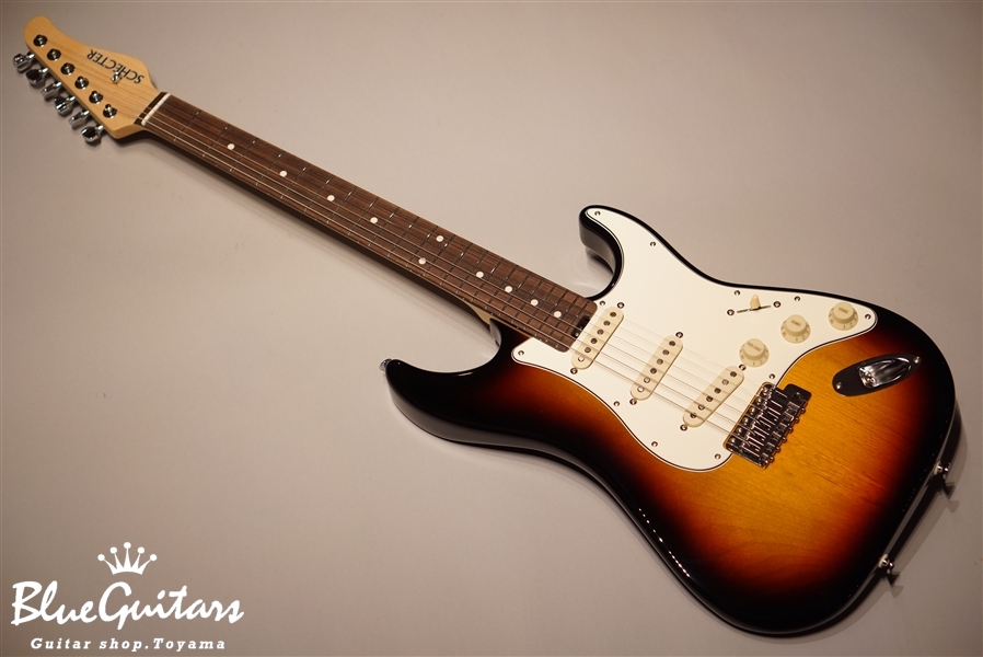 SCHECTER N-ST-AL - 3 Tone Sunburst | Blue Guitars Online Store