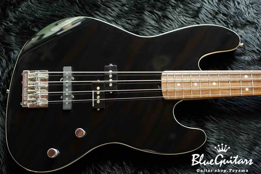 Fender Mexico Frank Bello Signature Jazz Bass - Black | Blue Guitars ...