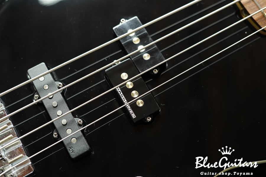 Fender Mexico Frank Bello Signature Jazz Bass - Black | Blue