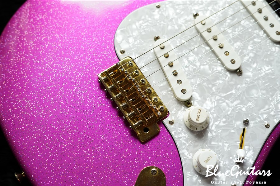Edwards E-SN-185TO 改造有り EDWARDS E-SN-185TO - Twinkle Pink | Blue Guitars Online Store