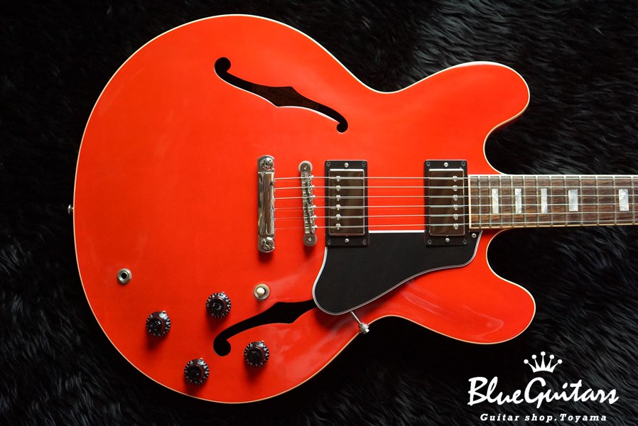 Gibson Memphis 2016年製 ES-335 Block - Cherry | Blue Guitars Online Store