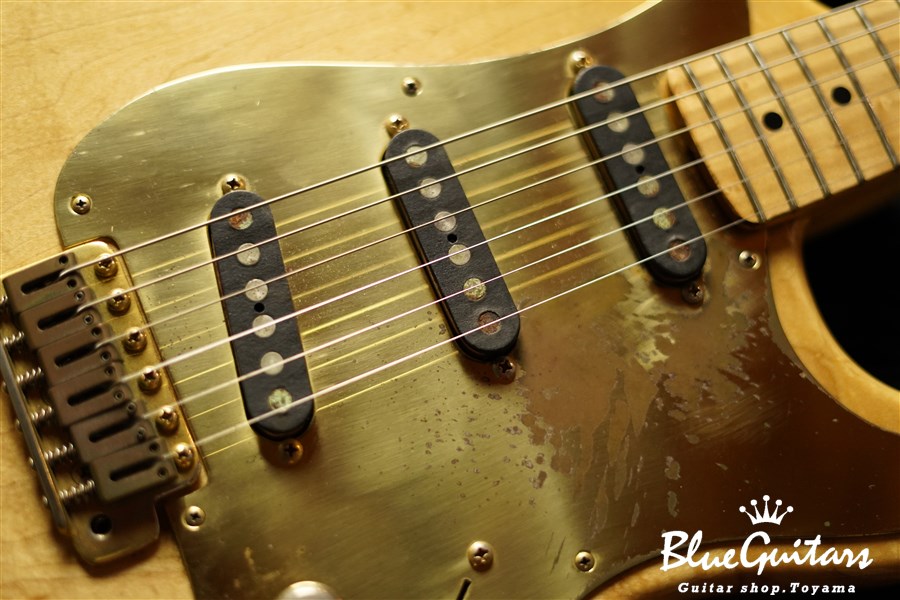 SCHECTER ALL MAPLE STRATOCASTER type - Natural | Blue SCHECTER ALL MAPLE STRATOCASTER type - Natural | Blue