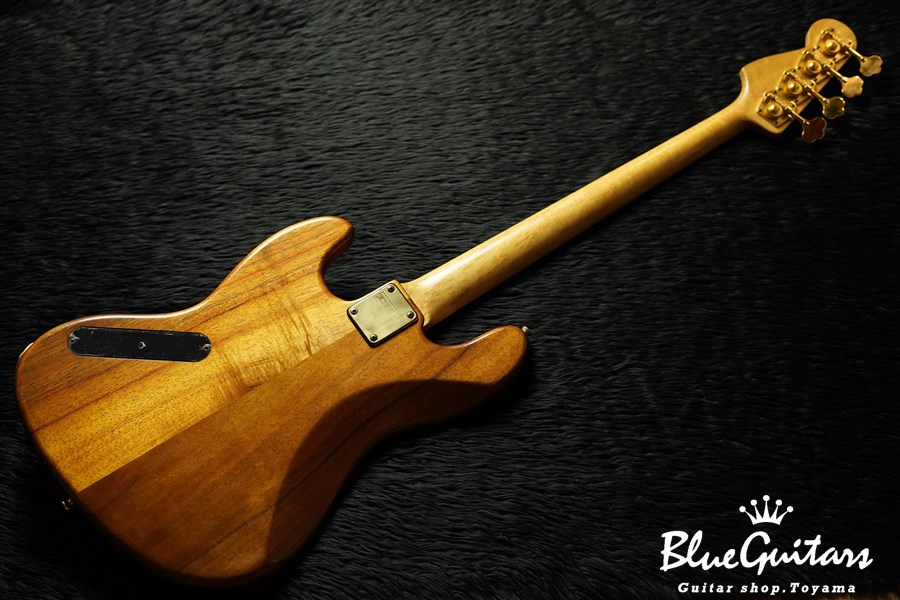 SCHECTER Jazz Bass Type / Solid Koa / Birdseye Maple