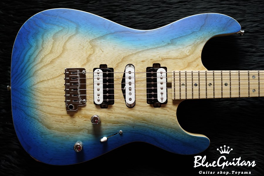 SAITO GUITARS S-622 HSH Ash/M - Tecophilaea | Blue Guitars Online