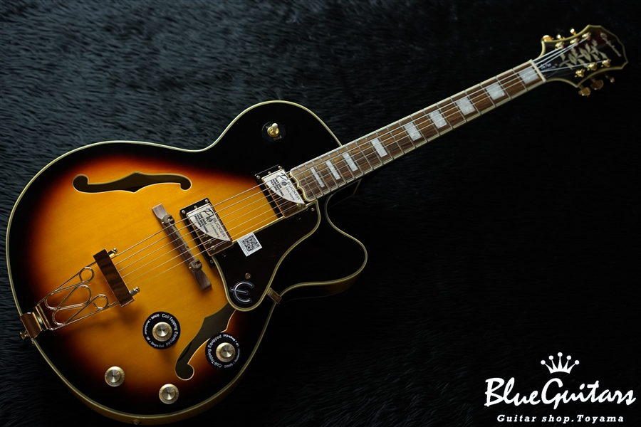 Epiphone Joe Pass Emperor II PRO - Vintage Sunburst | Blue Guitars ...