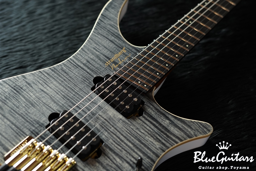 strandberg Boden J6 Standard Flame Maple / Ebony - Black | Blue