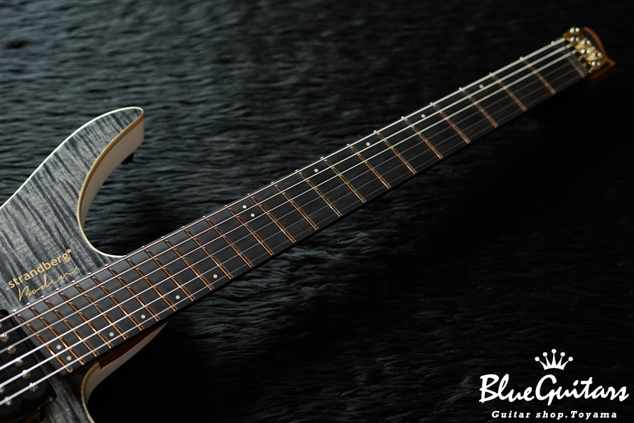 strandberg Boden J6 Standard Flame Maple / Ebony - Black | Blue