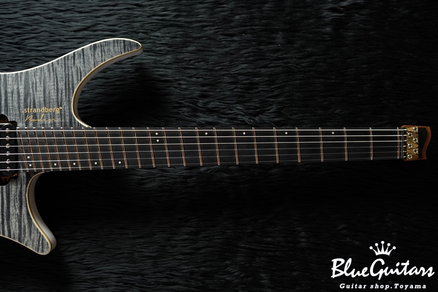 strandberg Boden J6 Standard Flame Maple / Ebony - Black | Blue