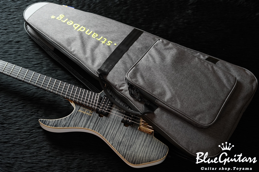 strandberg Boden J6 Standard Flame Maple / Ebony - Black | Blue