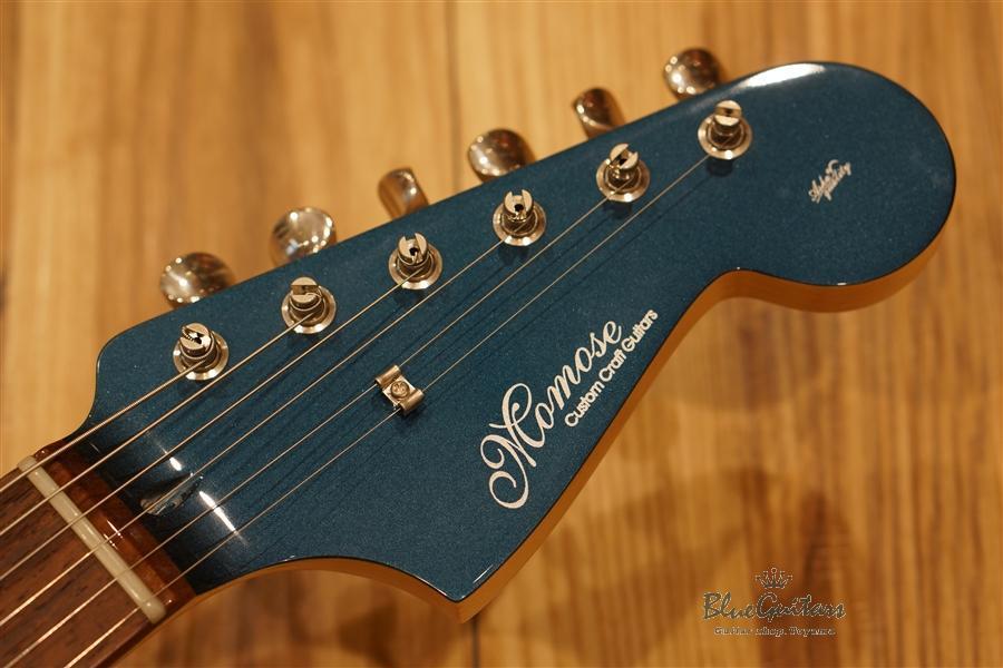 MOMOSE MJM1-STD/NJ - Dark Lake Placid Blue | Blue Guitars