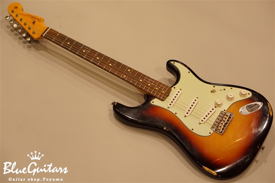1960 Stratocaster Relic - 3-Color Sunburst