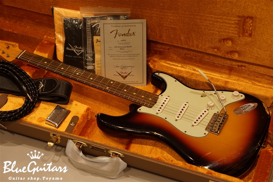 1960 Stratocaster Relic - 3-Color Sunburst